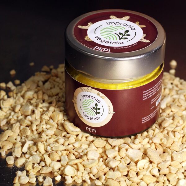 pepì - alternativa formaggio spalmabile vegetale a base di anacardi
