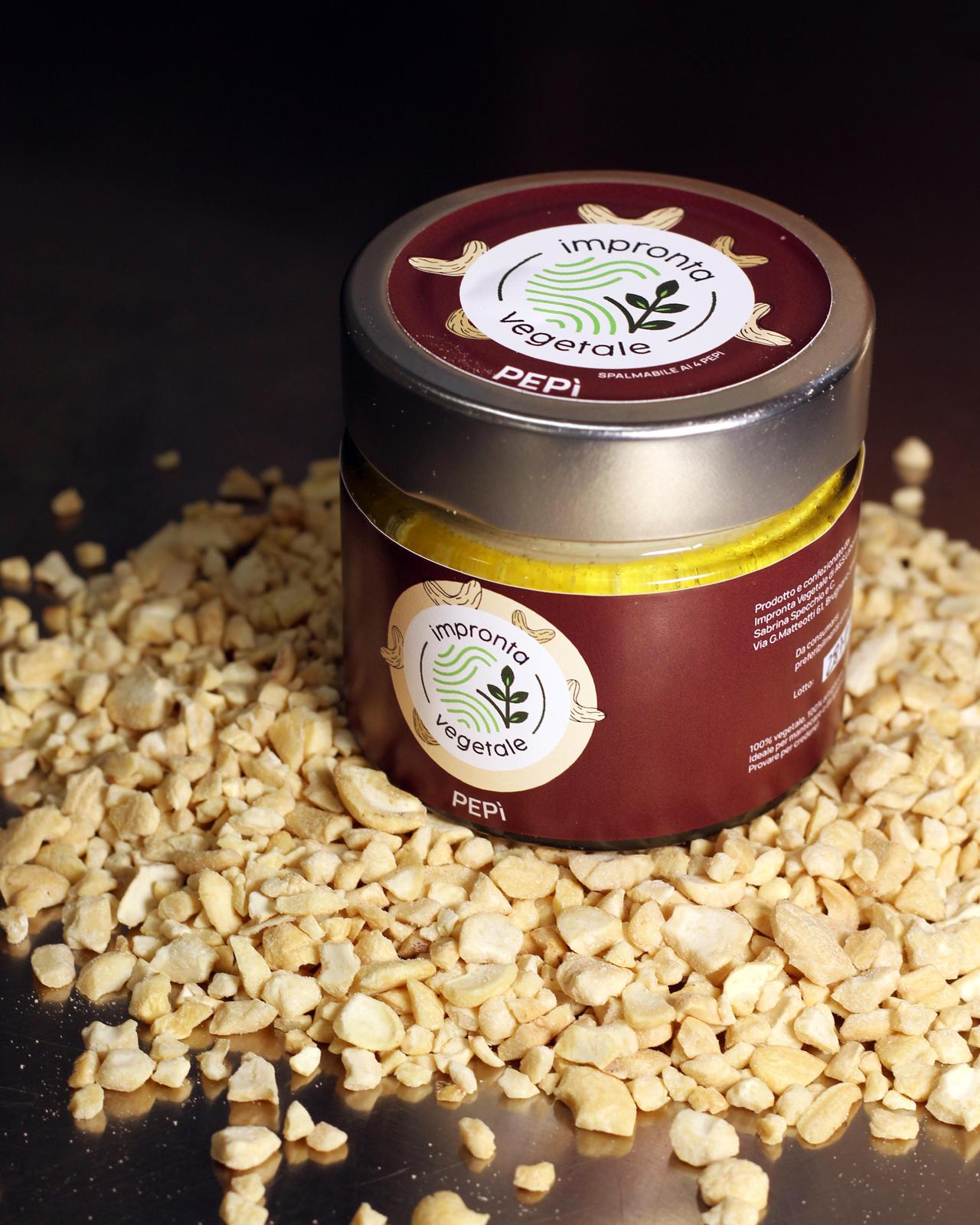 pepì - alternativa formaggio spalmabile vegetale a base di anacardi_3 pepì - alternativa formaggio spalmabile vegetale a base di anacardi