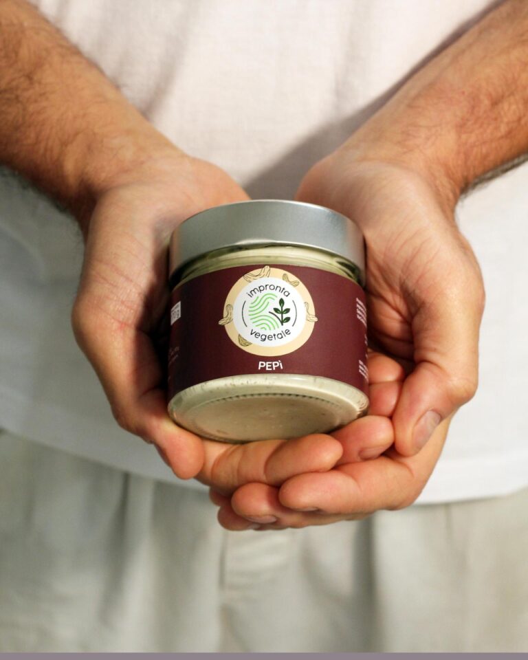 pepì - alternativa formaggio spalmabile vegetale a base di anacardi